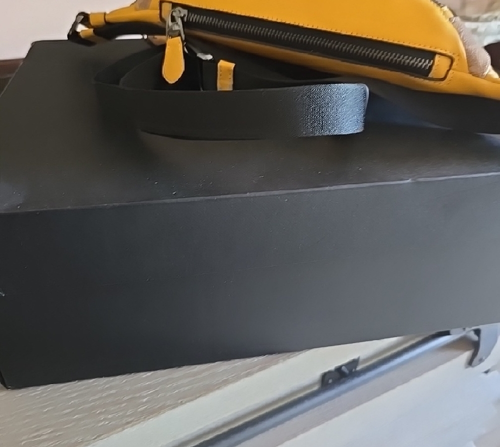 Coach Yellow and Black Logo Belt Bag - Picture 6 of 15